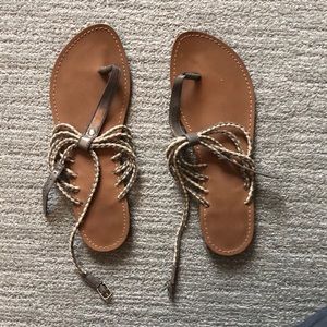 Loft Woven Strap Sandals